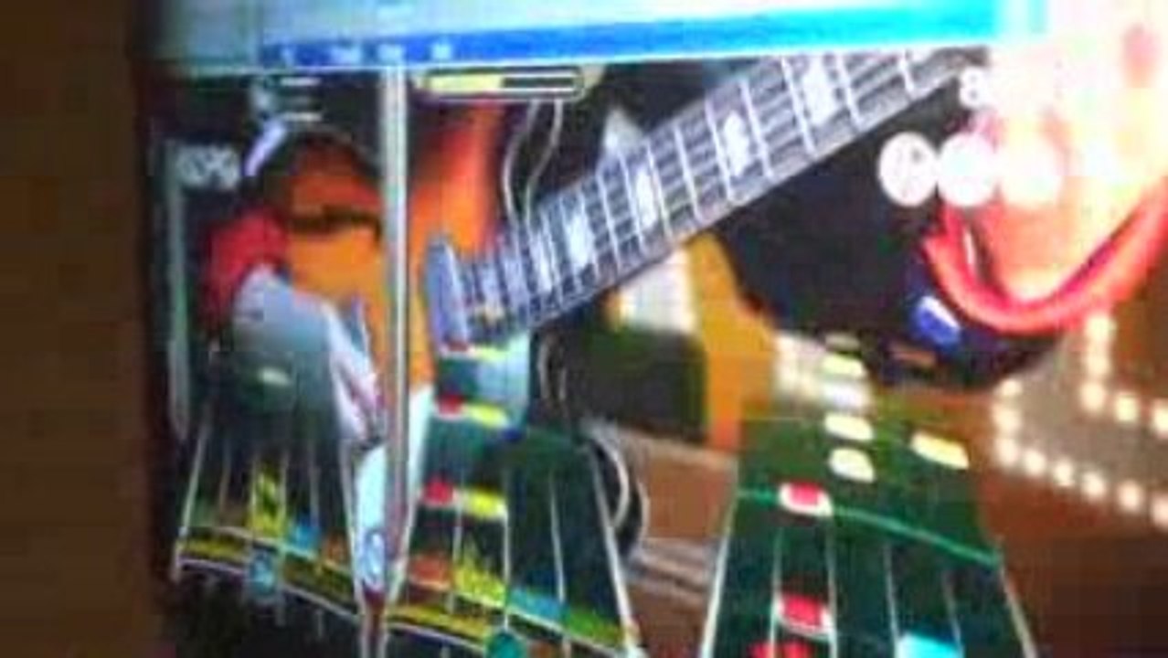 Playing The Beatles Rock Band at home