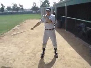 Ever seen a baseball players do this