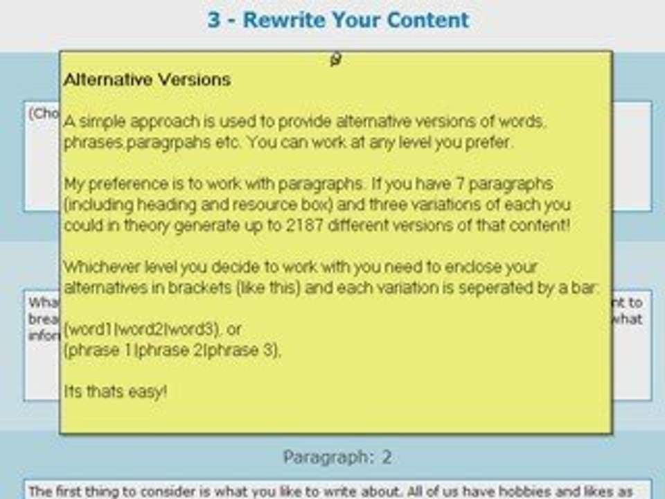 Article Rewriting Made Easy