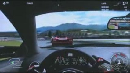 Forza 3 Catalunya Trailer Vue cockpit Lamborghini Reventon