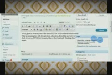 How to add a post in Wordpress 2.7