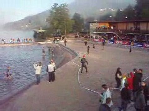 Départ triathlon décourverte de Gerardmer 2009 - Natation la