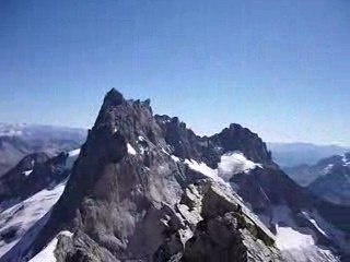 Panorama des Ecrins depuis le Rateau