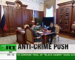 Medvedev demands tougher punishment for mafia