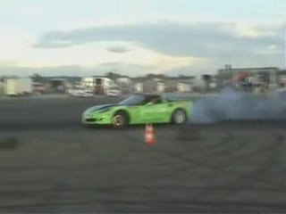 Corvette Beats Vaughn Gittin Jr.'s World Drift Record
