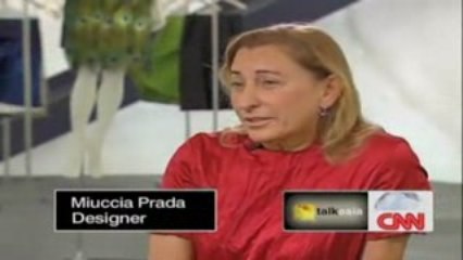 Part1 Miuccia Prada Talk Prada To CNN