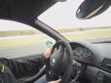 Test de freinage BMW M3 pneus Continental