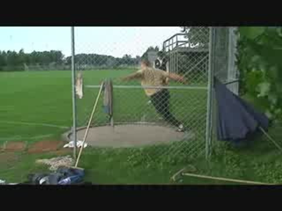 Athlé Gerd Kanter 69m99 lancer disque Helsingborg