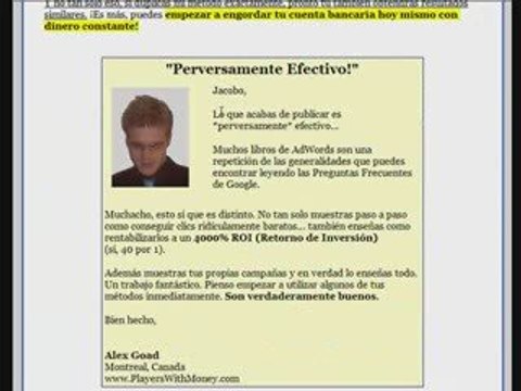 Ganar dinero por Internet ganancias con Adwords