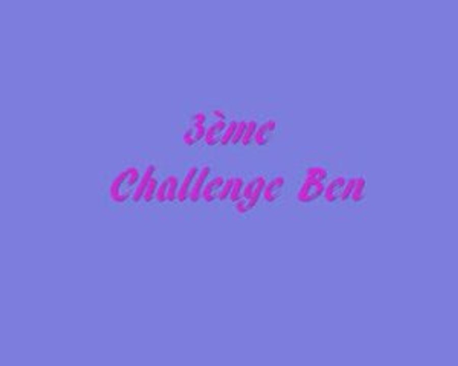 L'amitié bouliste challenge BEN 2009