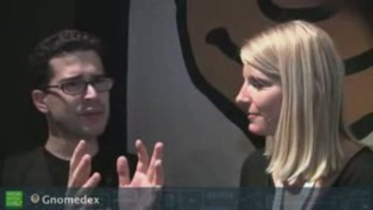 Shauna Causey interviews Chris Pirillo at Gnomedex 9.0