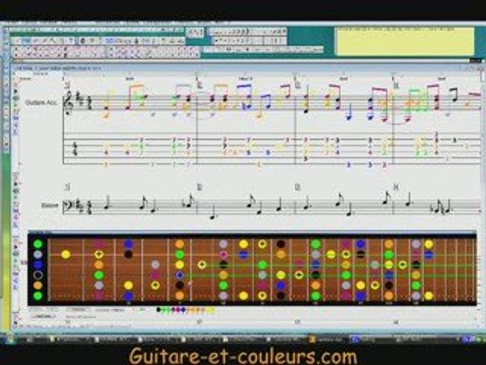Script Harmony Assistant - Doigté pour guitare