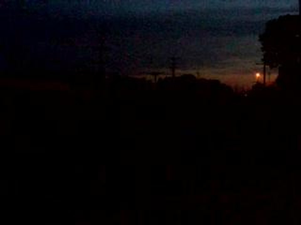 CSX S334 EB Dusk
