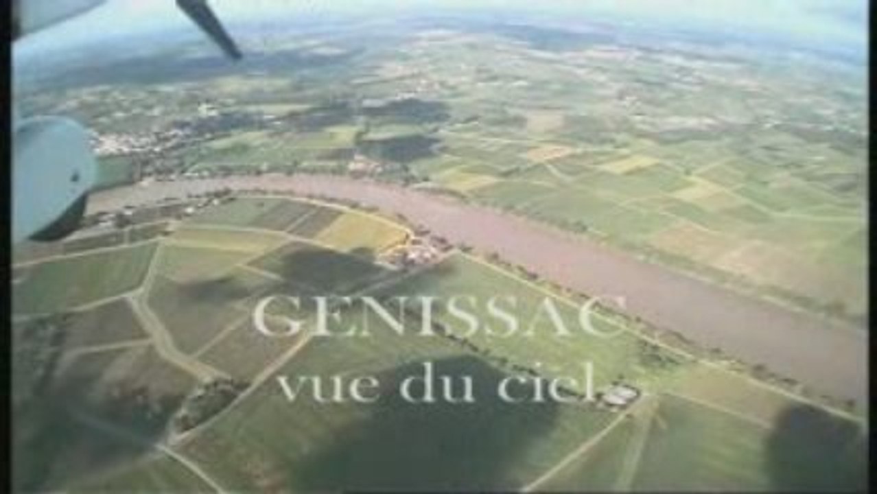 GENISSAC VUE DU CIEL