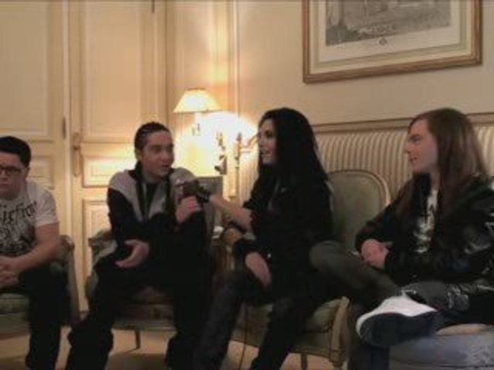 INTERVIEW DE TOKIO HOTEL PAR GIA SUR JUST HITS BY GOOM RADIO