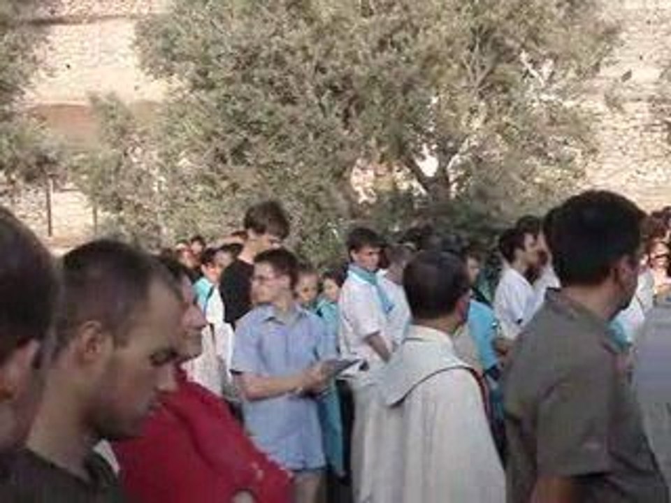 Pèlerinage des étudiants de France en Terre Sainte (07/09)