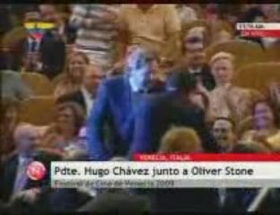 Le apagan la luz a Chávez en el Festival de Cine de Venecia