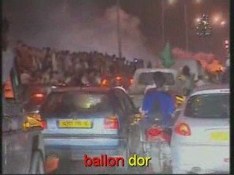 ALGERIE 1-ZAMBIE 0 (but,reactions liesse))