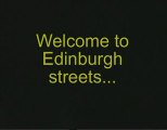 In the streets of Edinburgh
