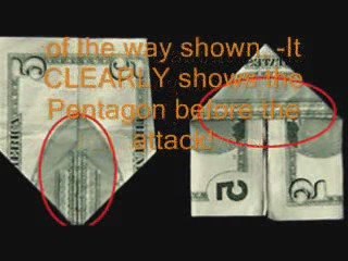 U.S Dollar bills (5, 20,50,100) contains hidden pictures!
