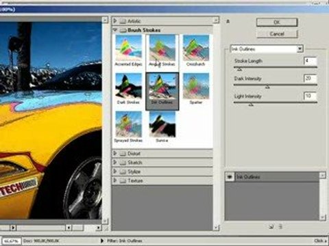 Kalem ve Mürekkep Efektleri Oluşturmak