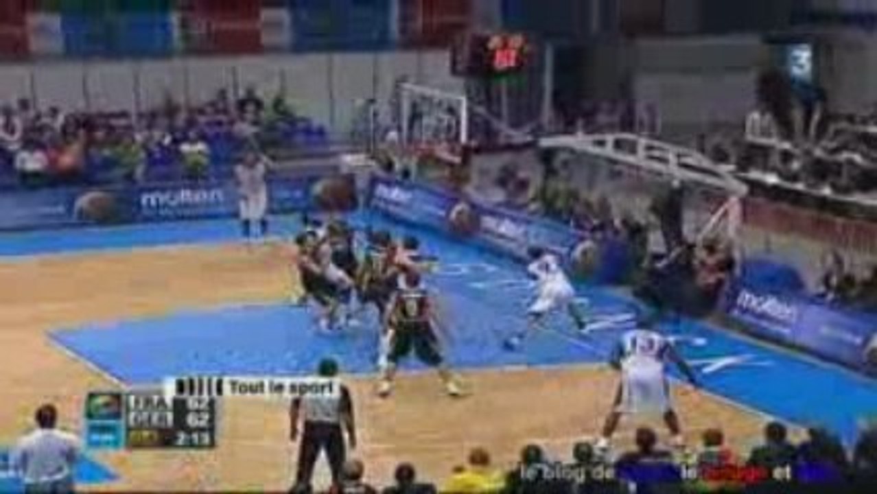 France-Allemagne EuroBasket 2009, 1er match, 07-09-2009