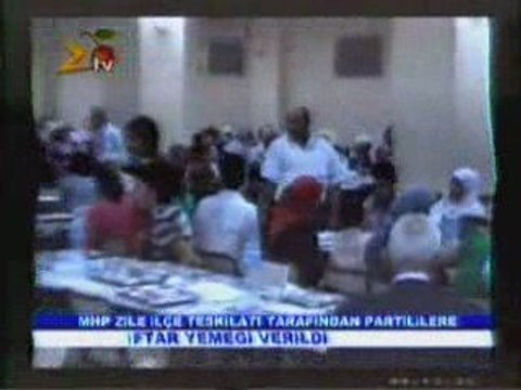 mhp zilede iftar yemeği verdi zileweb.com