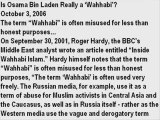 Difference between Bin Laden & Salaf