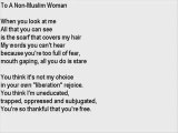 Difference between Hijabi Muslim Woman and Non Hihabi