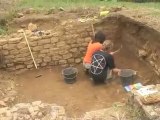 Chantier de fouilles archéologiques à Andilly