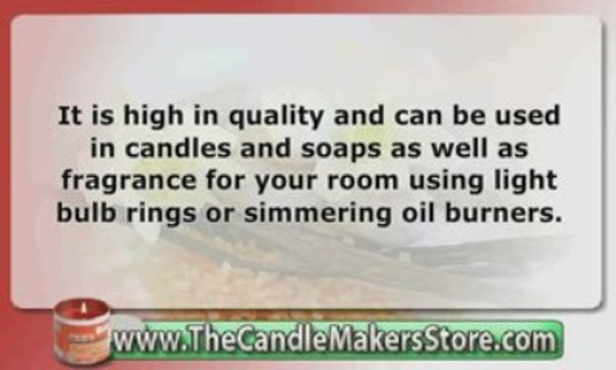 Manufacturers Grade Fragrance: Vanilla Bean Fragrance