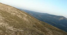 parapente au Mt Denier- Verdon- soleil couchant
