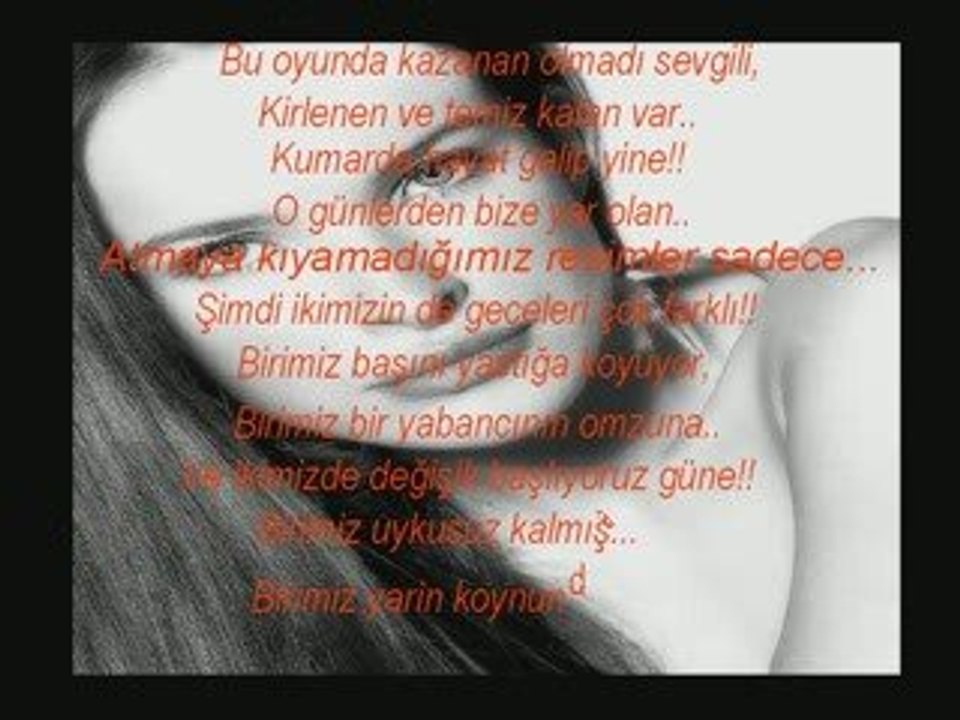 En güzel şiirdin sen