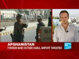Suicide bomb strikes outside Kabul airport
