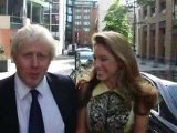 Boris Johnson and Kelly Brook launch Mayor of London Skyride