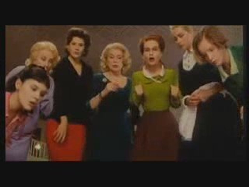 Bande annonce 8 femmes
