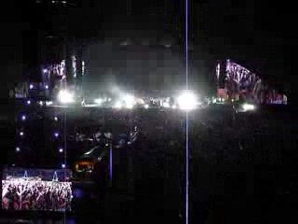 Coldplay (live) début du concert parc des princes