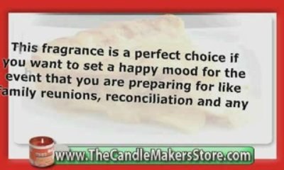 Manufacturers Grade Fragrance: Apple Pie Fragrance