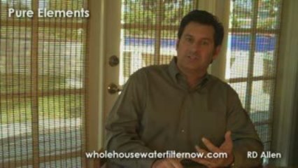 Environmentally sound water filter - green design