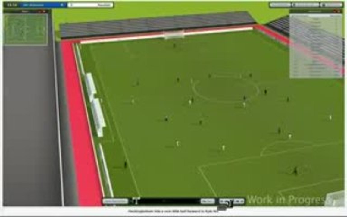 Football Manager 2010 3D Match Engine Video