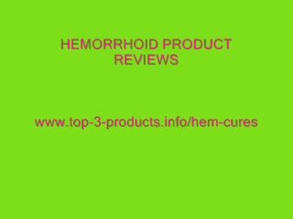 External Hemorrhoids Treatment Immediate Relief From video