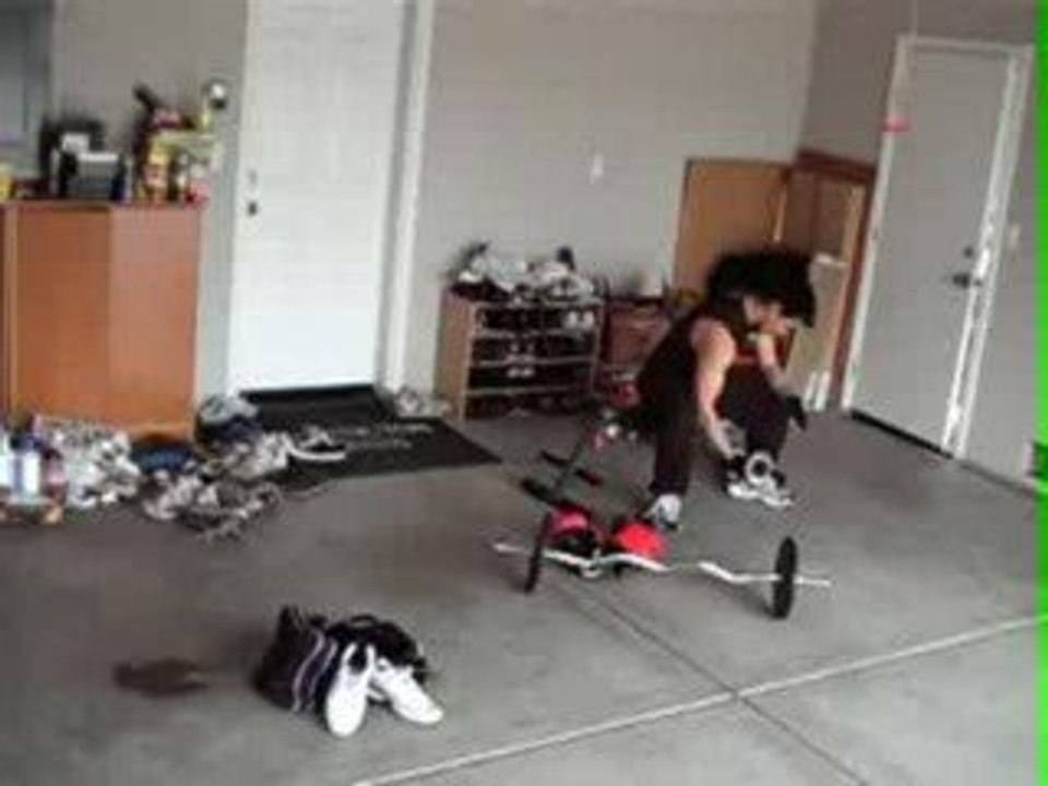 régis fait de la musculation