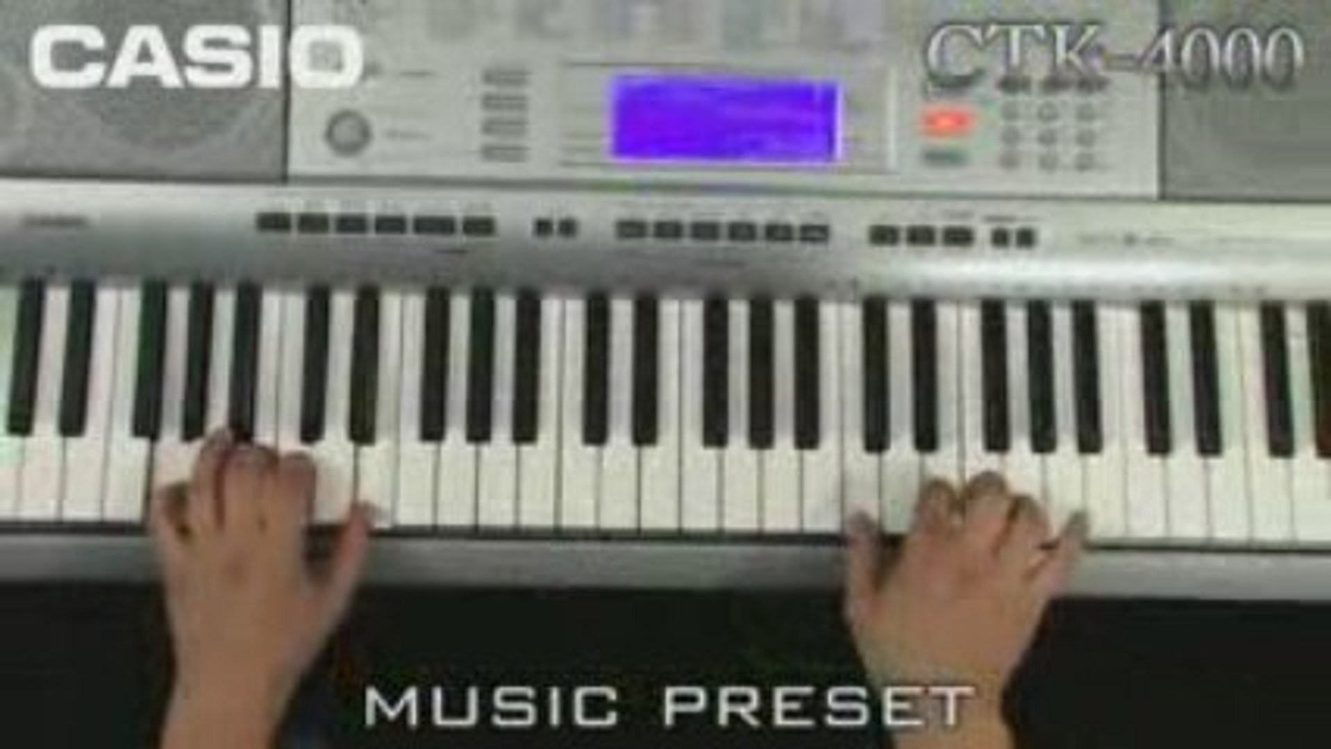 Casio-CTK4000 - Vidéo Dailymotion