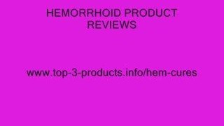 Cure For Hemorrhoids - A Natural Alternative to Surgery