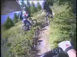 helmet camera Vtt DH Valloire Galibier