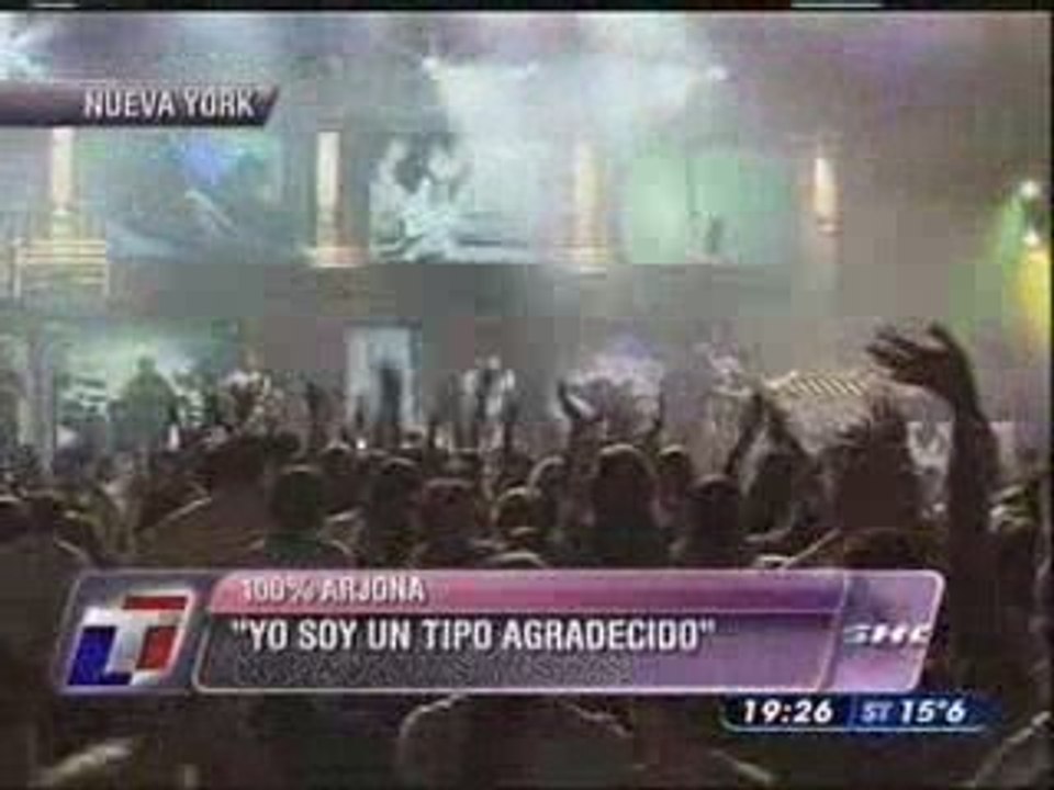 100% Arjona - Especial TN Show[2da parte]