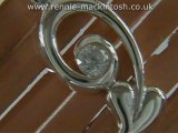 Silver Charles Rennie Mackintosh Jewellery Set DSG164