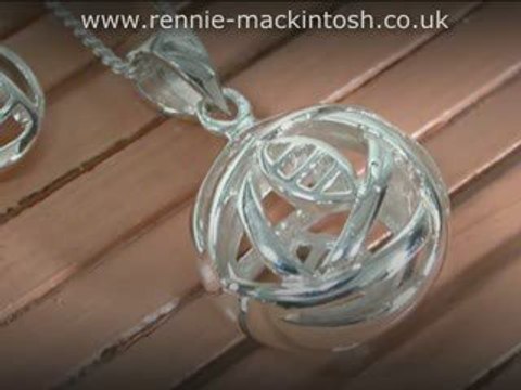 Silver Charles Rennie Mackintosh Jewellery Set DSG170