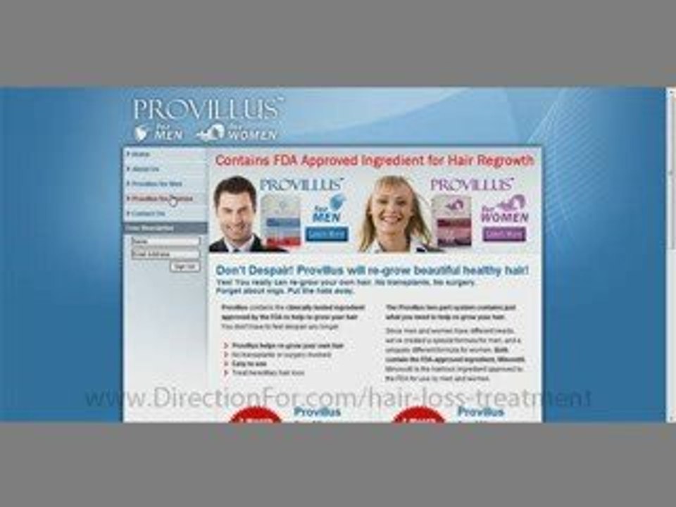 Great Cure for Baldness-Hair Loss Treatment