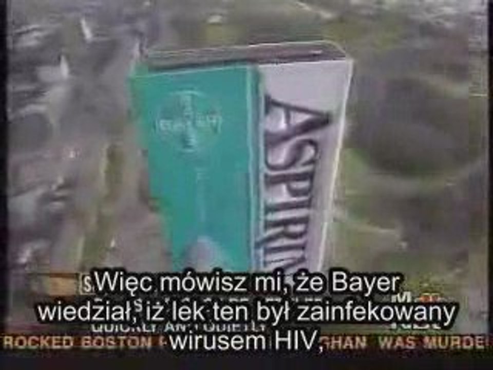 Bayer świadomie sprzedał szczepionki skażone wirusem HIV